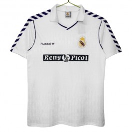 Real Madrid Matchtröja Hemma Retro 1988-1990 Fotbollsställ