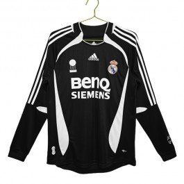 Real Madrid Matchtröja Tredje Retro 2006-2007 - Långärmad