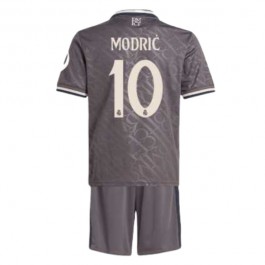 Real Madrid Modrić 10 Matchtröja Barn Tredje 2024-2025
