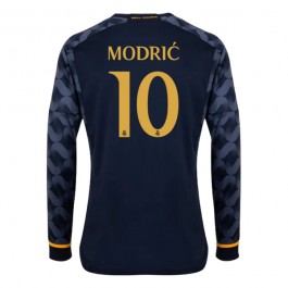Real Madrid Modrić 10 Matchtröja Borta 2023-2024 - Långärmad