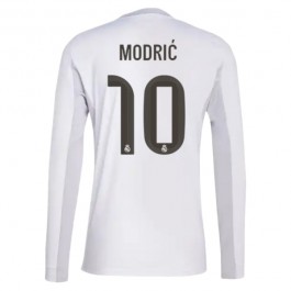 Real Madrid Modrić 10 Matchtröja Hemma 2025-2026 Långärmad
