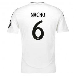 Real Madrid Nacho 6 Matchtröja Hemma 2024-2025