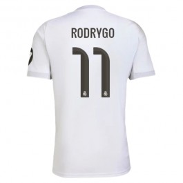 Real Madrid Rodrygo 11 Matchtröja Hemma 2025-2026