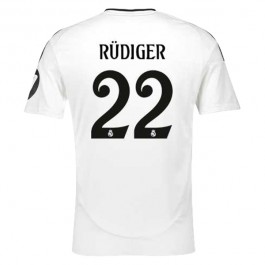 Real Madrid Rüdiger 22 Matchtröja Hemma 2024-2025