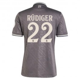 Real Madrid Rüdiger 22 Matchtröja Tredje 2024-2025