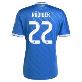 Real Madrid Rüdiger 22 Matchtröja Tredje 2025-2026