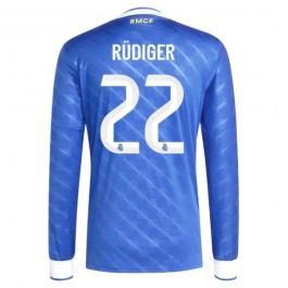Real Madrid Rüdiger 22 Matchtröja Tredje 2025-2026 Långärmad
