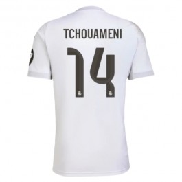 Real Madrid Tchouaméni 14 Matchtröja Hemma 2025-2026