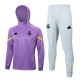 Real Madrid Träningsjacka Ställ 2024-25 - Hoodie Lila