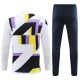 Real Madrid Träningsoverall 2023-24 - 1-4 Zip Svart Lila