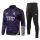 Real Madrid Träningsoverall 2024-25 - 1-4 Zip Dragon Lila