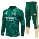 Real Madrid Träningsoverall 2026-27 - 1-4 Zip Grön