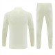 Real Madrid Träningsoverall Barn 2026-27 - 1-4 Zip Beige