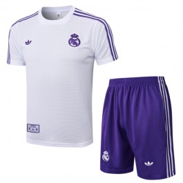 Real Madrid Träningströja Ställ 2025-26 - Shorts Lila