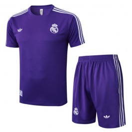 Real Madrid Träningströja Ställ 2025-26 - Shorts Lila