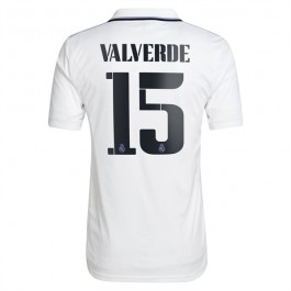 Real Madrid Valverde 15 Matchtröja Hemma 2022-2023