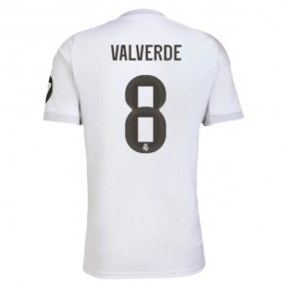 Real Madrid Valverde 8 Matchtröja Hemma 2025-2026