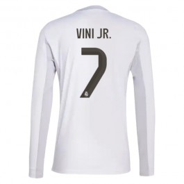 Real Madrid Vini Jr. 7 Matchtröja Hemma 2025-2026 Långärmad