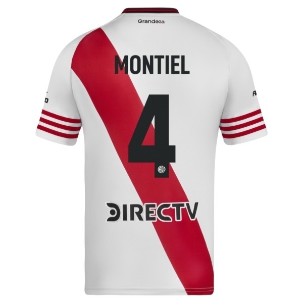 River Plate Montiel 4 Matchtröja Hemma 2025-2026 Fotbollsställ River Plate Montiel 4 Matchtröja Hemma 2025-2026 Fotbollsställ