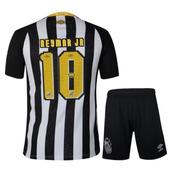 Santos FC Neymar Jr 10 Matchtröja Borta Barn 2025-2026 Fotbollsställ Santos FC Neymar Jr 10 Matchtröja Borta Barn 2025-2026 Fotbollsställ