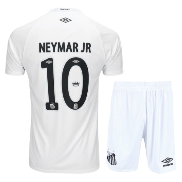 Santos FC Neymar Jr 10 Matchtröja Hemma Barn 2025-2026 Fotbollsställ Santos FC Neymar Jr 10 Matchtröja Hemma Barn 2025-2026 Fotbollsställ