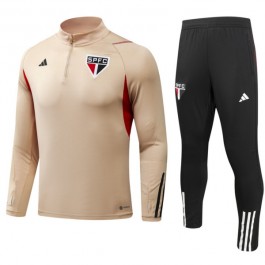 São Paulo FC Träningsoverall 2023-24 - 1-4 Zip Kaki