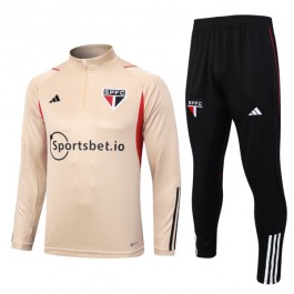 São Paulo FC Träningsoverall 2023-24 - 1-4 Zip Svart