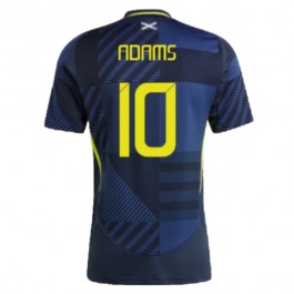Skottland Adams 10 Matchtröja Hemma Euro 2024