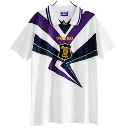Skottland Matchtröja Borta Retro 1994-1996