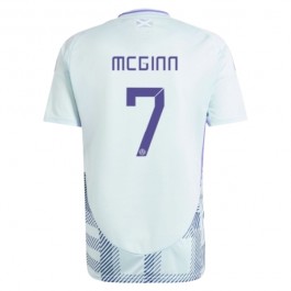 Skottland McGinn 7 Matchtröja Borta Euro 2024