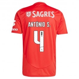 SL Benfica António S. 4 Matchtröja Hemma 2024-2025