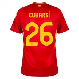 Spanien Cubarsí 26 Matchtröja Hemma Euro 2024