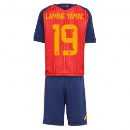 Spanien Lamine Yamal 19 Hemmaställ VM 2026 Barn