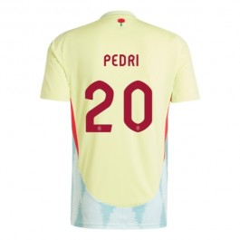 Spanien Pedri 20 Matchtröja Borta Euro 2024