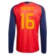 Spanien Rodrigo 16 Hemmatröja VM 2026 Långärmad