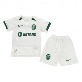 Sporting Lissabon Matchtröja Barn Borta 2024-2025