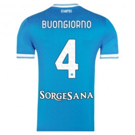 SSC Napoli Buongiorno 4 Matchtröja Hemma 2025-2026