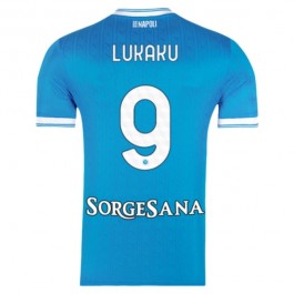 SSC Napoli Lukaku 9 Matchtröja Hemma 2025-2026