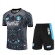 SSC Napoli Träningsset med T-shirt Barn 2025-26 - Shorts Grå