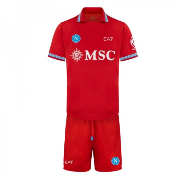 SSC Napoli Tredjeställ 2026-2027 Barn SSC Napoli Tredjeställ 2026-2027 Barn
