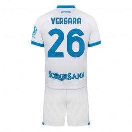 SSC Napoli Vergara 26 Bortaställ 2026-2027 Barn