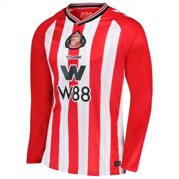 Sunderland AFC Matchtröja Hemma 2025-2026 Långärmad Fotbollsställ Sunderland AFC Matchtröja Hemma 2025-2026 Långärmad Fotbollsställ