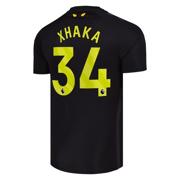 Sunderland AFC Xhaka 34 Matchtröja Tredje 2025-2026 Fotbollsställ Sunderland AFC Xhaka 34 Matchtröja Tredje 2025-2026 Fotbollsställ