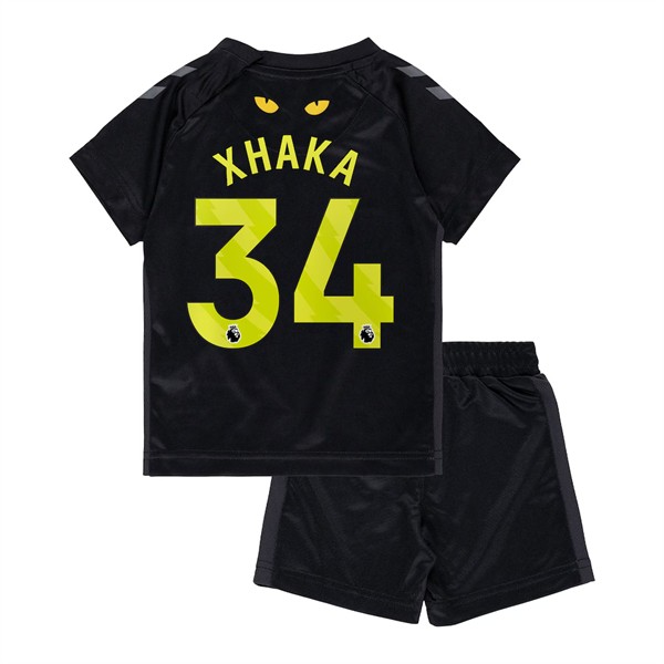 Sunderland AFC Xhaka 34 Matchtröja Tredje Barn 2025-2026 Fotbollsställ Sunderland AFC Xhaka 34 Matchtröja Tredje Barn 2025-2026 Fotbollsställ