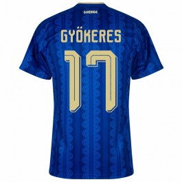 Sverige Gyökeres 17 Bortatröja VM 2026