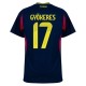 Sverige Gyökeres 17 Matchtröja Borta 2024