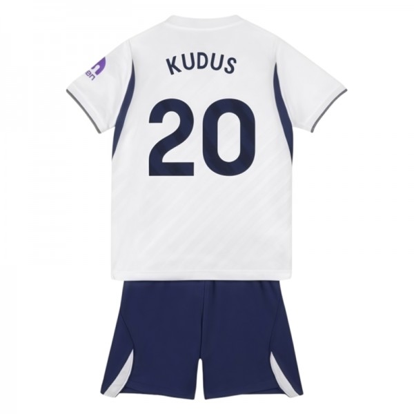 Tottenham Hotspur Kudus 20 Hemmaställ 2026-2027 Barn Tottenham Hotspur Kudus 20 Hemmaställ 2026-2027 Barn