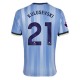 Tottenham Hotspur Kulusevski 21 Matchtröja Borta 2024-2025