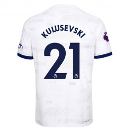 Tottenham Hotspur Kulusevski 21 Matchtröja Hemma 2023-2024