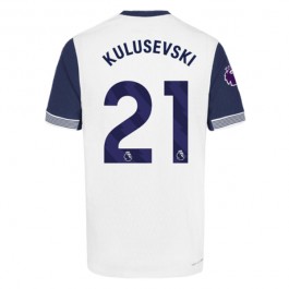 Tottenham Hotspur Kulusevski 21 Matchtröja Hemma 2024-2025